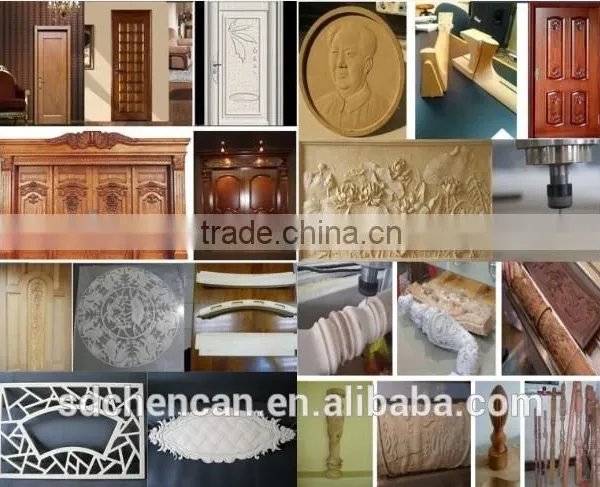 Multi Head CNC Router for Cylinder Wood Carving ,milling From China Factory Direct photo-2