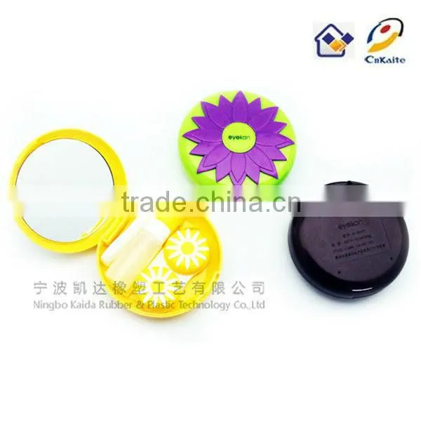 A-8055 Lotus Contact Lens Solution Contact Lens Case photo-3