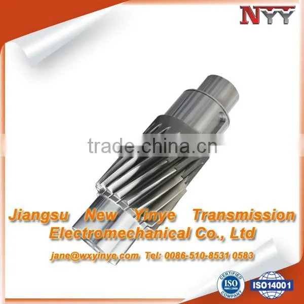 Mining Machine Parts of Pinion Finishing Gear Shaft