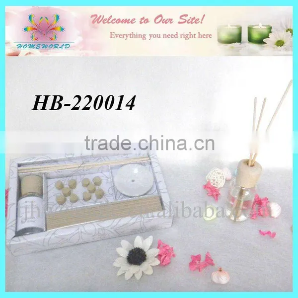 Aroma Reed Diffuser With Incense Gift Set