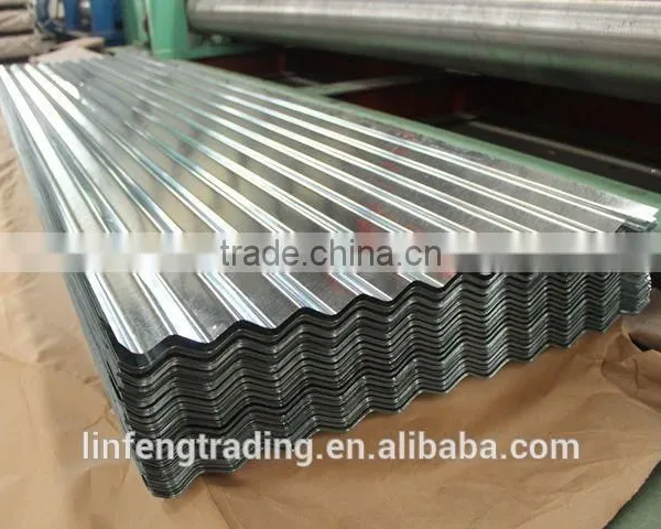 Galvanized Corrugated Sheet/roofing Corrugated Plate (zinc/color-coated) photo-2