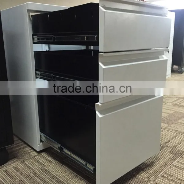 HOT SELLING THREE DRAWER FIXED STEEL CABINET photo-3
