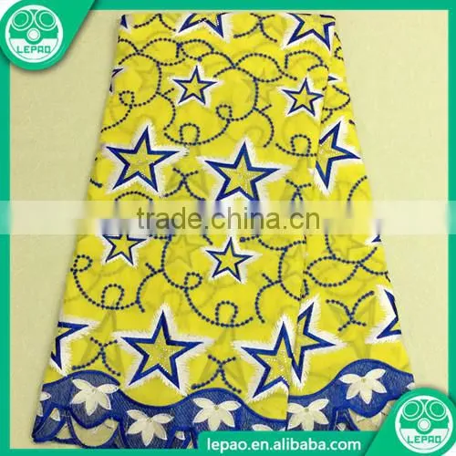 2016 Cord Lace Fabric 5 Yard Korean African Laces Fabrics for Wedding Dresses photo-2