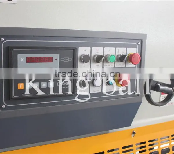 QC11K-8/6000 CNC Hydraulic Guillotine Shearing Machine photo-4