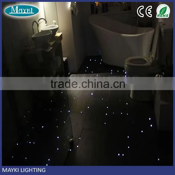 2mm End Glow Fiber Optic Cable for Lighting With Black PVC Cover photo-5