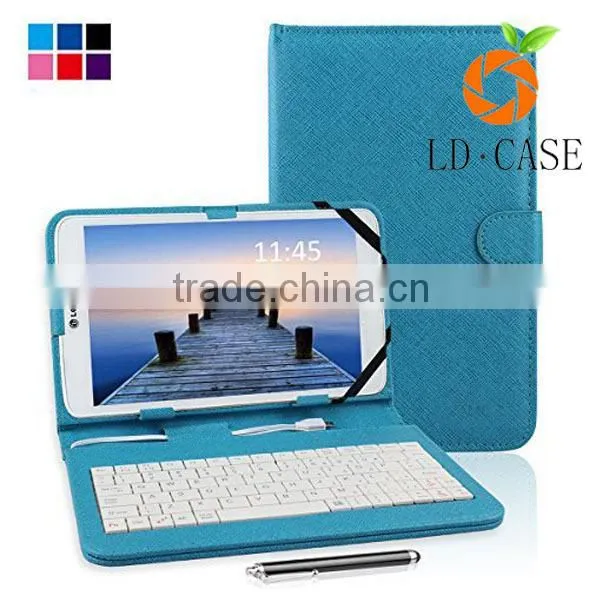 Fashionable Leather Case With Keyboard for 9.7 Inch Tablet pc for IPad photo-6