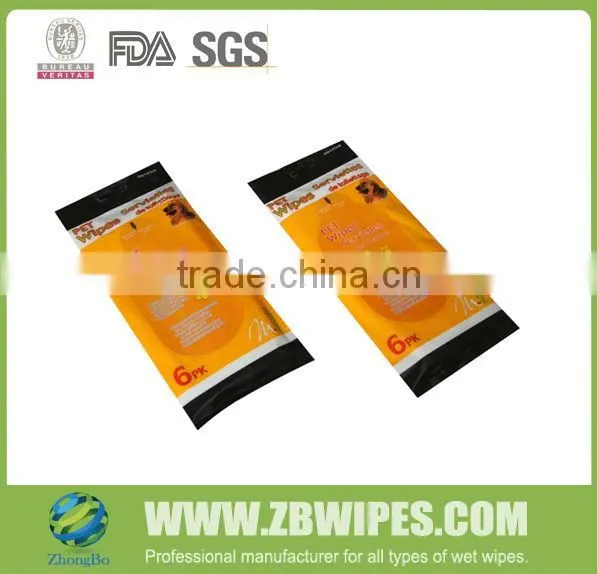 Lime Scent Animal Care Disinfectant Wet Wipes