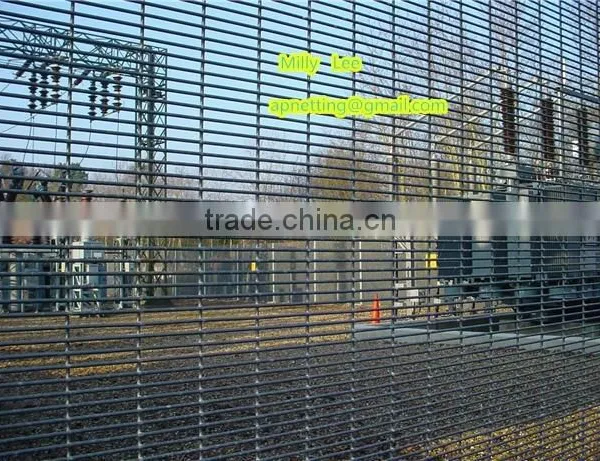 Anti Cut Fence ,3'' x 0.5" x 8 Gague Wire Fence/ 358 Prison Fence Panels/ Security Welded Prison Mesh Fence Direct Factory photo-4