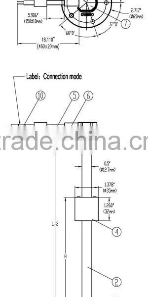 MR-MS5-500 Fuel Suction and Return Pipe Sensor photo-2