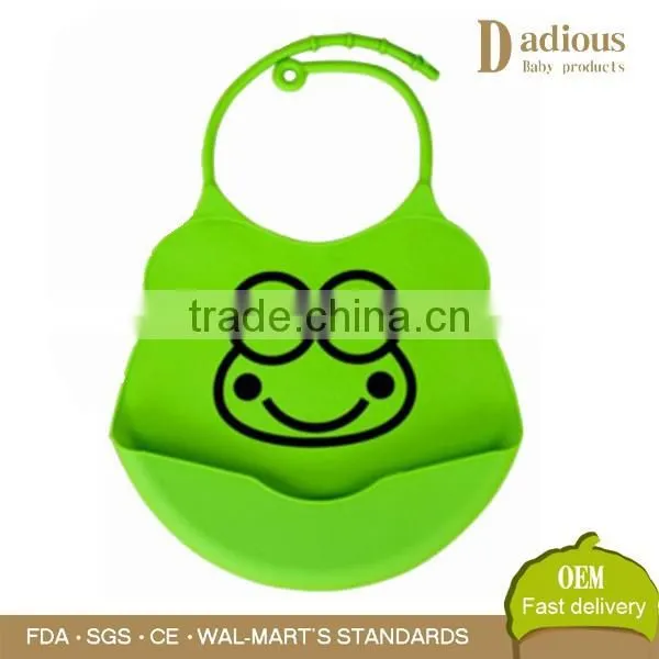 BPA Free Silicone Baby Bib Soft Infant Feeding Baby Kids Bibs photo-6