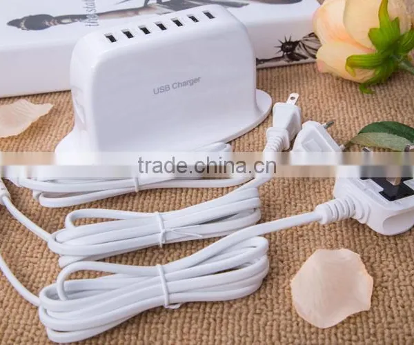 Hot Sales 7 Ports USB Portable Socket for UK ,AU, US Standard photo-2