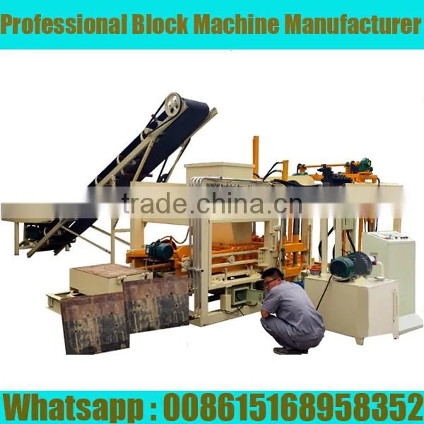 QT4-18 Hydraulic Block Maker Machine in Ghana photo-3