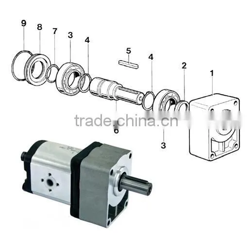 Pump Bearing Support 25603 to Drive Hydraulic Pump