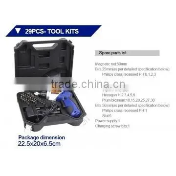 DCTOOLS Multi-function Electric Screwdrivers Rechargeable Household Mini Drill Lithium Battery photo-2
