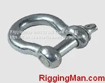 TRAWLING CHAIN SHACKLE WITH SQUARE HEAD SCREW PIN photo-4