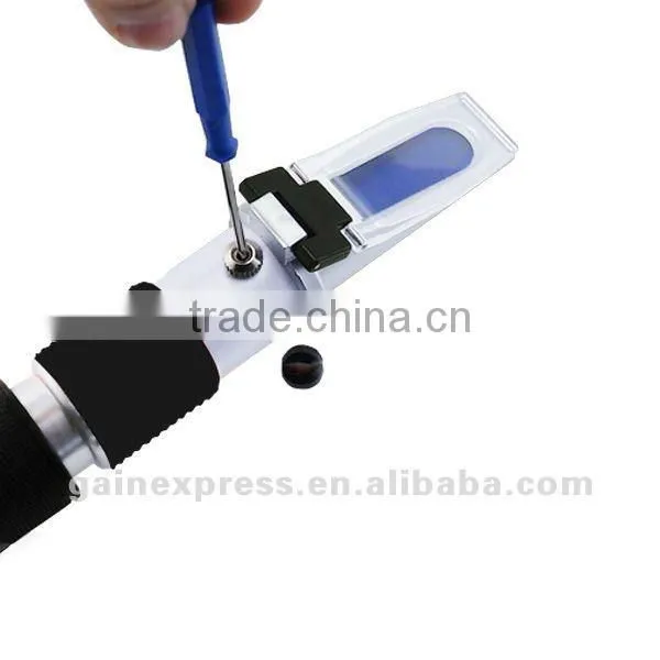 Refractometer Battery Test/Antifreeze/Coolant With ATC -60~0degC Ethylene -50~0deC Propylene Glycol 1.100~1.400 Batt.Fluids SG photo-5