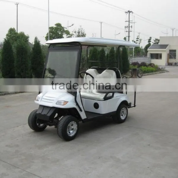 Four Seats Electric Golf Cart Including Two Rear Facing Seats photo-5