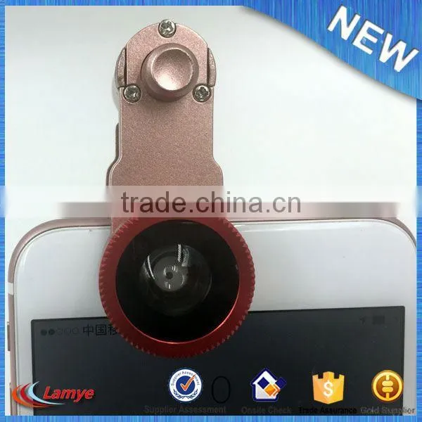 Hot Sale Phone Lens Clip Lens for Mobile 3 in 1 Universal Clip Fisheye CE RoHS photo-6