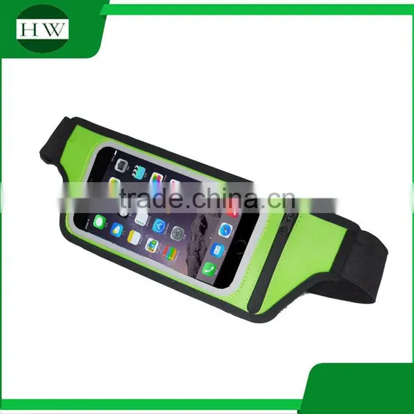 Wholesale Custom Logo Printed PVC Sport Jogging Smartphone, Mobilephone Funny Packed With Running Belt Waist Belt and Waist Bag photo-3