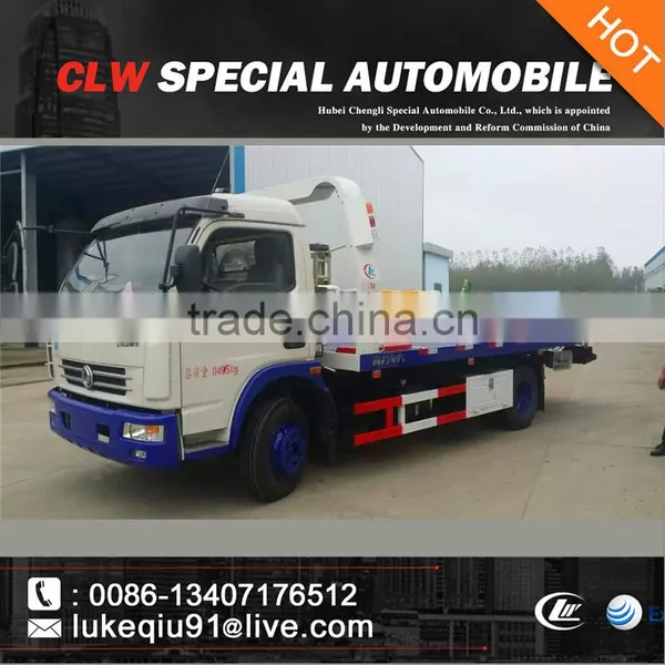 Manual Transmission Type Flat Tow Truck for Sale photo-3