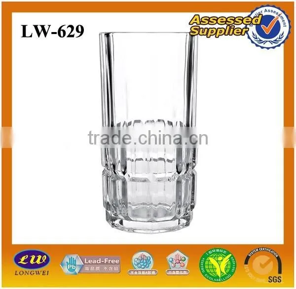 Machine Made Carved Glass Cup/diamond Glass Cup/cheap Glass Cup photo-6