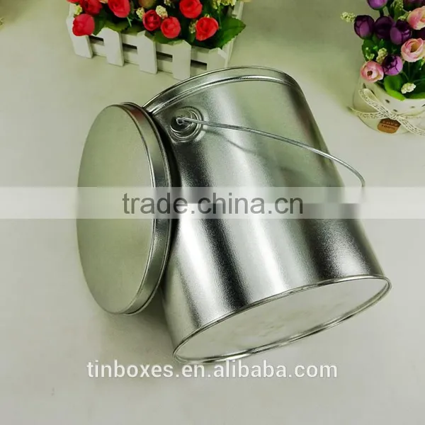 Hanlde 1Gallon Empty Popcorn Tin for Sale photo-3