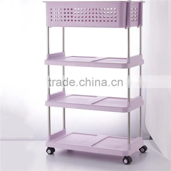 3 Tier Durable Impact and Rust-Resistant Plastic Shelves photo-4