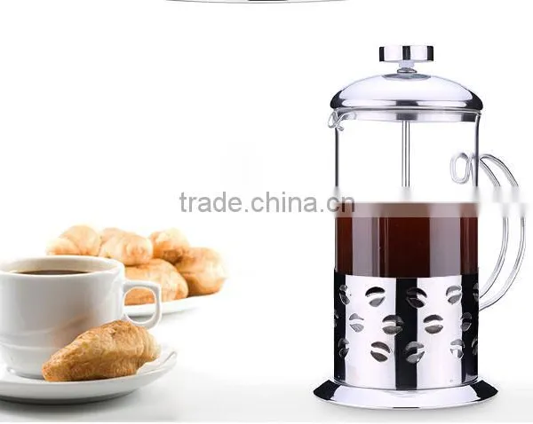 French Press Coffee Maker With Stainless Steel French Press Travel Mug