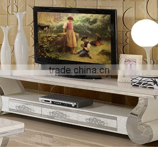 2014 Latest Stylish Stainless Steel Dining Table With Chair AH1061 photo-2