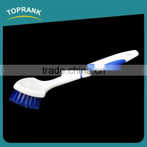 Toprank Popular Cheap Price Kitchen Cleaning Long Handle Oil Pan Dish Scrub Cleaning Brush photo-3