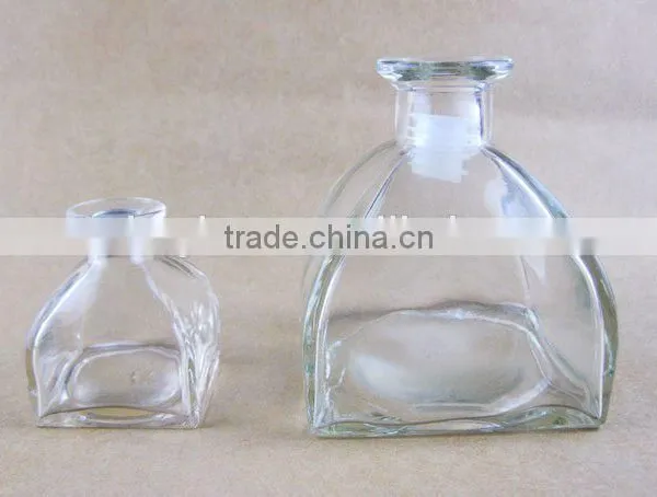 Square Bottom Clear Glass Jar photo-3