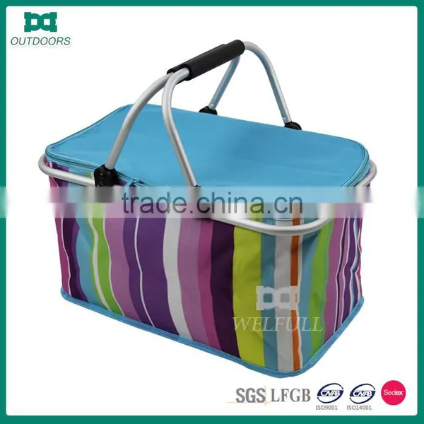 Folding Custom Picnic Basket Insulated photo-2
