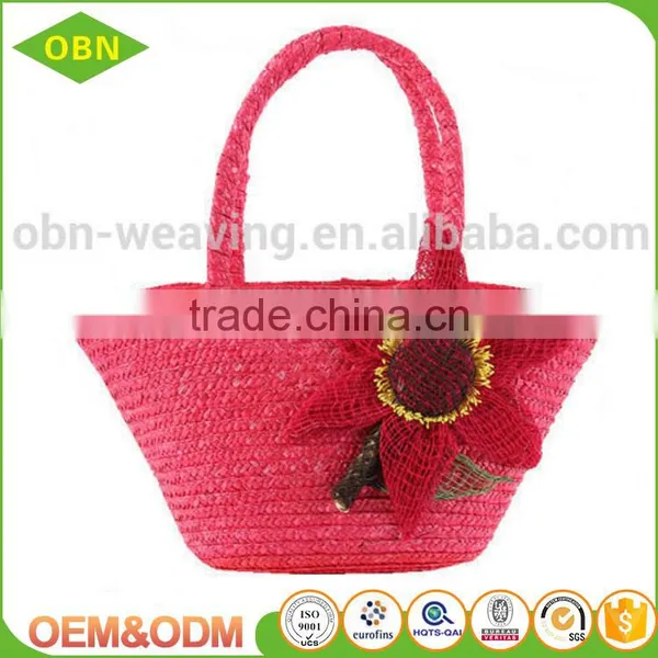 2017 New Fashion Hand Craft Women Summer Shoulder Tote Shopping Sea Beach Straw Bag photo-6