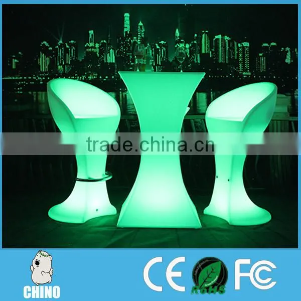5611LED Bar Chairs Modern Light Up Indoor Outdoor photo-4