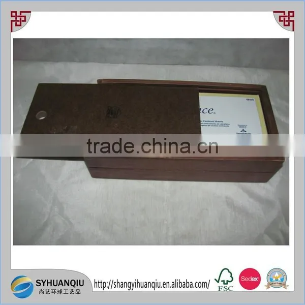 Vintage Pine Wood Products Tissue Dispenser/Wooden Paper Box Holder photo-6