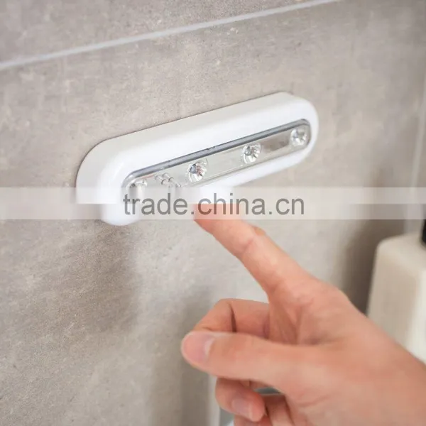 Twin Pack of Cool White LED Touch Operated Battery Cupboard Night Lights photo-4
