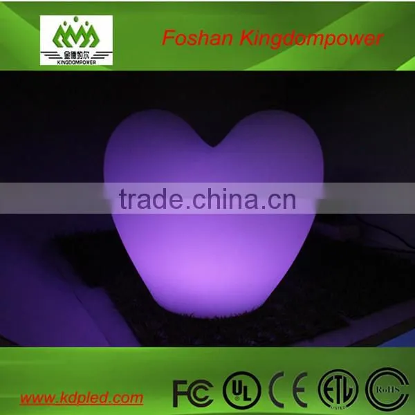 Wireless Led RGB Heart Shaped Lamp photo-2