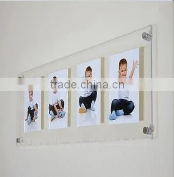 High Quality Transparent Acrylic/pmma Block Frame With Magnet photo-5