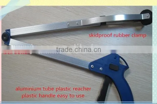 Plastic Handle Aluminum Tube Rubber Clamp Reacher