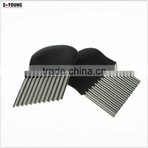 42014 Stainless Steel Cheese Vegetable Crinkle Cutter photo-2