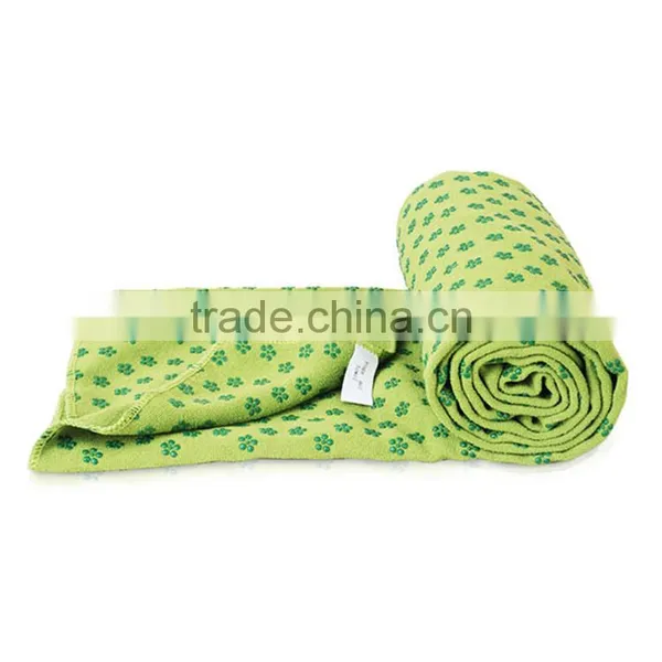 Wholesale ECO Anti-slip 100% DTY Yoga Towel For Fitness photo-5