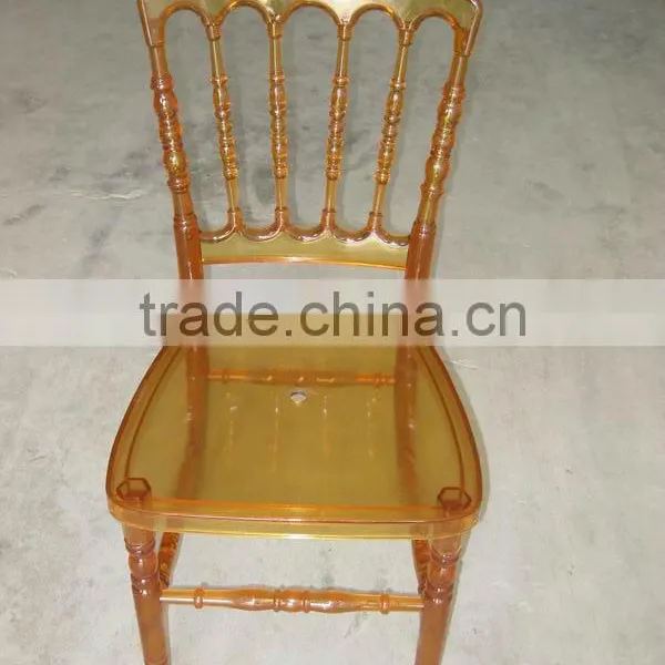 Export Clear Resin Tiffany Plastic Chair for Party and Wedding photo-2