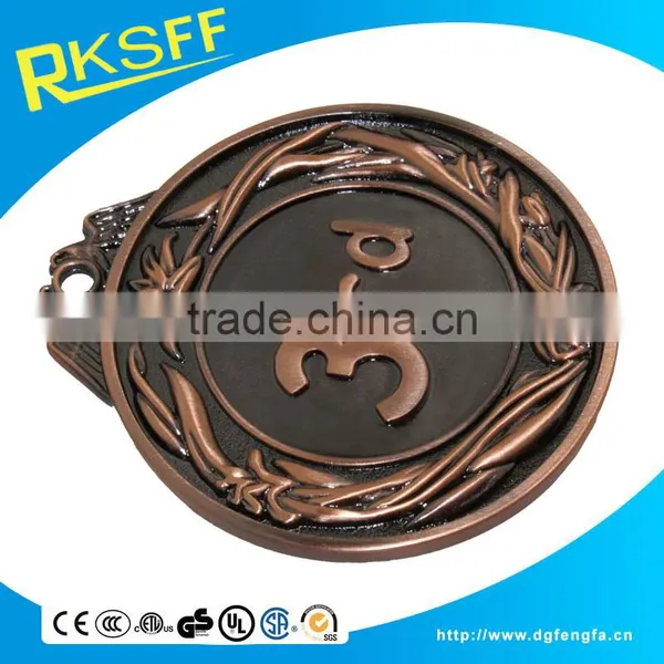 Custom Medal High Quality Zinc Alloy 3 RD Letter Label Medal photo-4