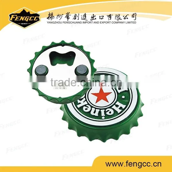 Promotion Round Beer Bottle Cap Shaped Magnet Bottle Opener for Beer Bottle photo-5