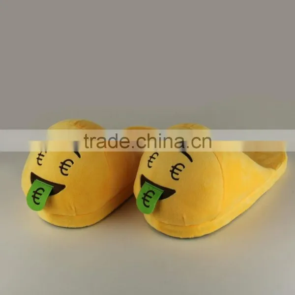 Hot Sale Plush Emoji Slippers, Unisex Adult Winter Warm House Shoes, One Size Fits Most photo-6