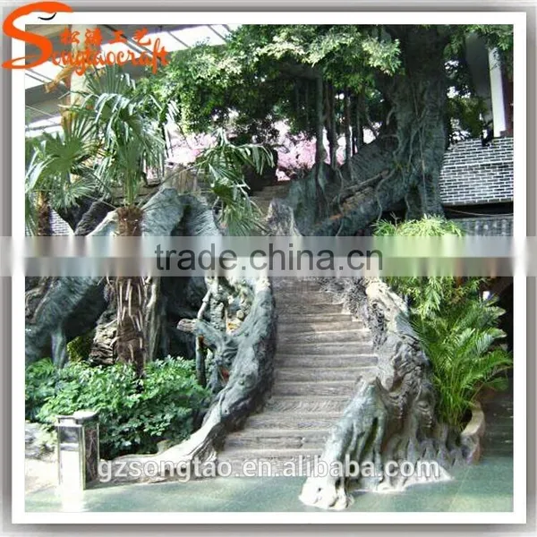 Guangzhou Songtao New Design Products Big Artificial/fake Tree Trunk With Hole Tree House for Holiday photo-4