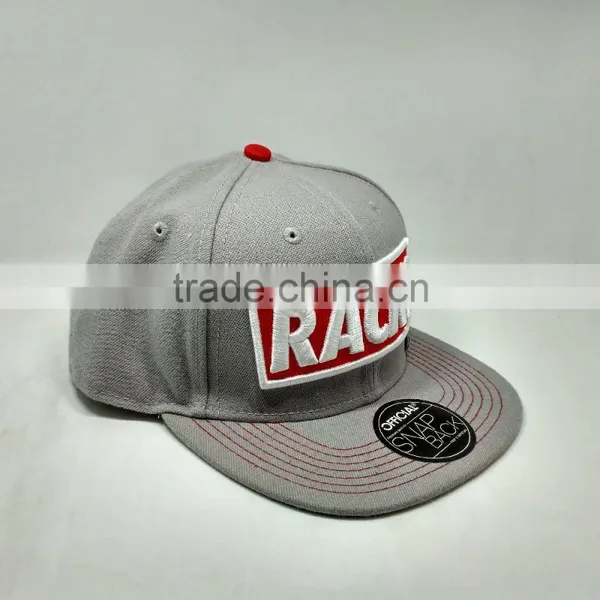 Custom High Quality 6 Panels 3D Embroidery Snapback Cap Made in China photo-2
