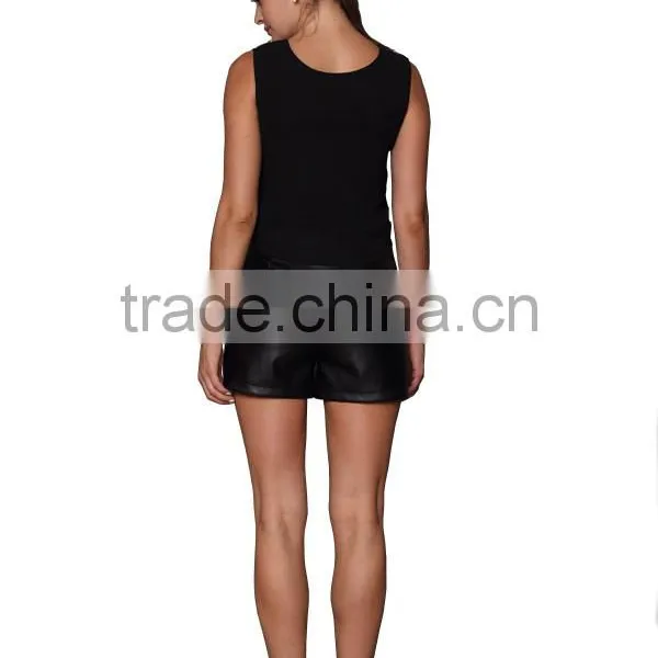 2014 New Design Sleeveless Ladies Embellished Tops photo-3