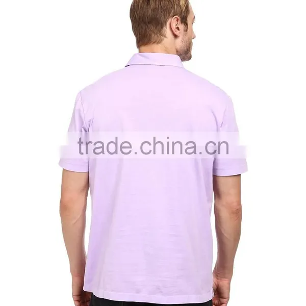 Custom Cheap Branded Mens Bright Colored Polo T-shirt Wholesale photo-3