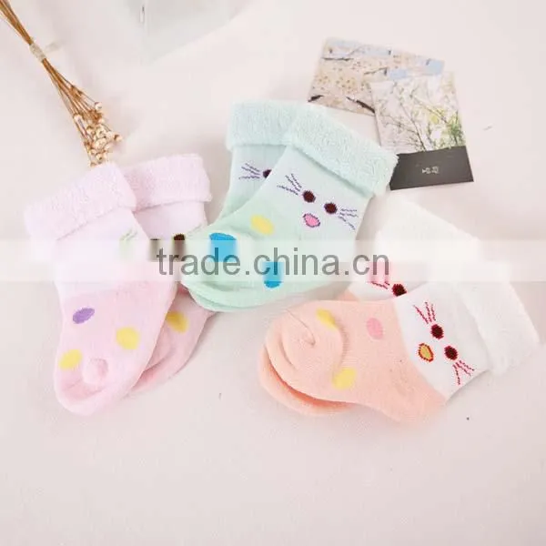 Hot Sales Good Quality Winter Cotton Cute Baby Socks With Small MOQ photo-3